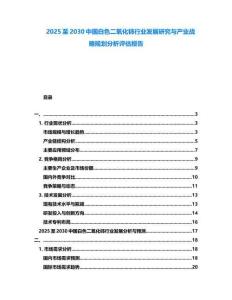 2025至2030中国白色二氧化铈行业发展研究与产业战略规划分析评估报告