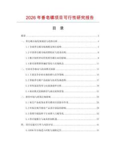 2026年香皂碟項(xiàng)目可行性研究報(bào)告