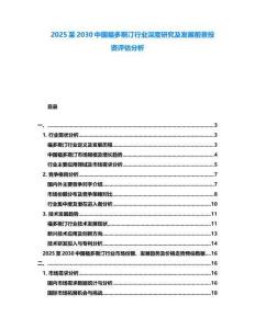 2025至2030中國(guó)福多斯汀行業(yè)深度研究及發(fā)展前景投資評(píng)估分析