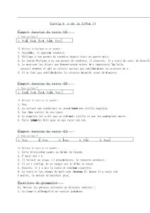 法語綜合教程2第11課后練習答案