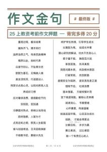 【西米學(xué)府】25上教資作文押題金句