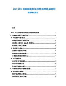 2025-2030中國嬰童服裝行業消費升級趨勢及品牌矩陣策略研究報告