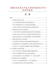 2026及未來5年桌上型取暖器項目可行性研究報告