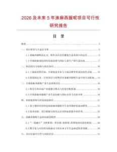2026及未來5年滌麻西服呢項目可行性研究報告