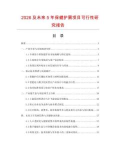 2026及未來5年保健護肩項目可行性研究報告