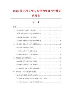 2026及未來5年L形電鉤項目可行性研究報告