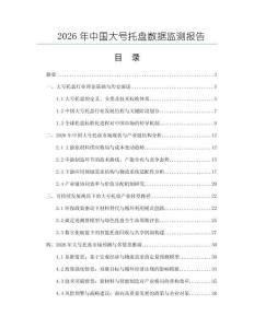 2026年中國大號托盤數(shù)據(jù)監(jiān)測報告