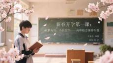 新春開學第一課：以夢為馬，不負韶華高中勵志拼搏專題(1)
