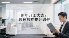 新年開工大吉：崗位技能提升課件