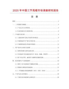 2025年中國三節甩棍市場調查研究報告