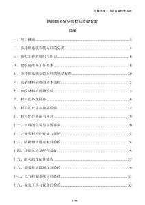 防排煙系統安裝材料驗收方案
