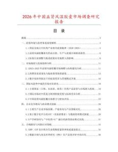 2026年中國益腎風濕膠囊市場調查研究報告