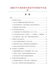 2025年中國(guó)橢圓訓(xùn)練器市場(chǎng)調(diào)查研究報(bào)告