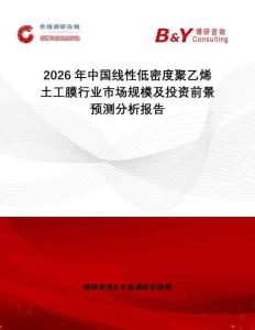 2026年中國線性低密度聚乙烯土工膜行業(yè)市場規(guī)模及投資前景預測分析報告