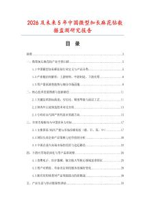 2026及未來5年中國微型加長麻花鉆數(shù)據(jù)監(jiān)測研究報告
