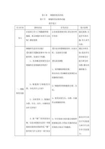 高中生物_《细胞核的结构和功能》教学设计学情分析教材分析课后反思