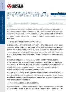 通信-超節(jié)點與Scale up網(wǎng)絡(luò)行業(yè)：谷歌、AMD、國產(chǎn)超節(jié)點持續(xù)發(fā)力，打破英偉達獨大格局