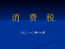 [財會/金融考試]省局消費稅培訓201008