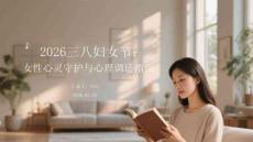2026三八婦女節(jié)：女性心靈守護(hù)與心理調(diào)適指南
