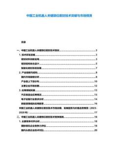 中國工業(yè)機器人關(guān)鍵部位密封技術(shù)突破與市場預(yù)測