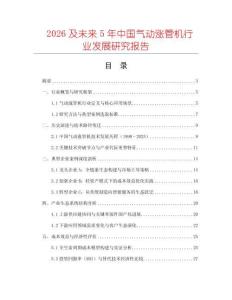 2026及未來(lái)5年中國(guó)氣動(dòng)漲管機(jī)行業(yè)發(fā)展研究報(bào)告