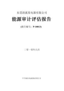 某五金能源審計報告-20100621