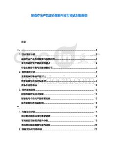 壓縮療法產品定價策略與支付模式創新報告