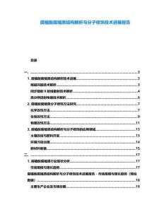 腐植酸腐殖質(zhì)結(jié)構(gòu)解析與分子修飾技術(shù)進(jìn)展報告