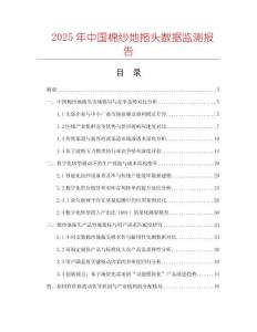 2025年中國棉紗地拖頭數(shù)據(jù)監(jiān)測報告