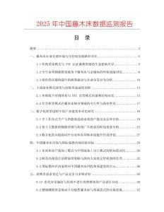 2025年中國(guó)藤木床數(shù)據(jù)監(jiān)測(cè)報(bào)告