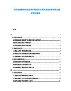 瀝青路面抗裂性能提升改性瀝青技術(shù)路況監(jiān)控養(yǎng)護(hù)規(guī)劃分析評估報(bào)告