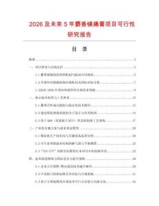 2026及未來5年麝香鎮(zhèn)痛膏項(xiàng)目可行性研究報(bào)告