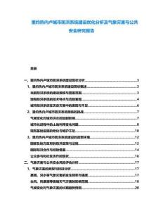 里約熱內(nèi)盧城市防洪系統(tǒng)建設(shè)優(yōu)化分析及氣象災(zāi)害與公共安全研究報(bào)告