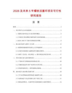 2026及未來(lái)5年蠕鐵活塞環(huán)項(xiàng)目可行性研究報(bào)告
