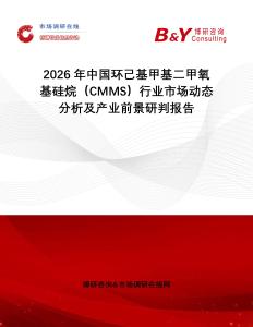 2026年中國環(huán)己基甲基二甲氧基硅烷（CMMS）行業(yè)市場動(dòng)態(tài)分析及產(chǎn)業(yè)前景研判報(bào)告