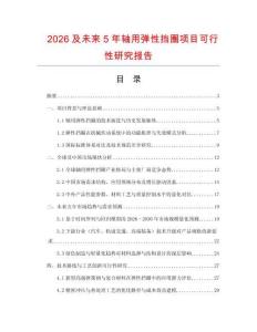 2026及未來5年軸用彈性擋圈項(xiàng)目可行性研究報(bào)告