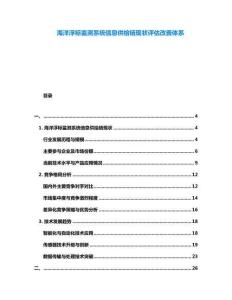 海洋浮標(biāo)監(jiān)測(cè)系統(tǒng)信息供給鏈現(xiàn)狀評(píng)估改善體系