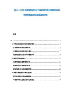 2025-2030中南美區域科技開發環境檢視與商團對抗情勢精研及后續議案推進策報告