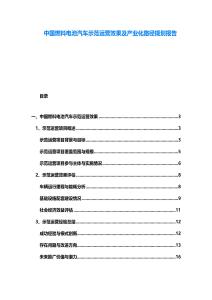 中國燃料電池汽車示范運(yùn)營效果及產(chǎn)業(yè)化路徑規(guī)劃報(bào)告