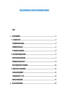 鞋業(yè)發(fā)展趨勢與投資布局策略研究報告