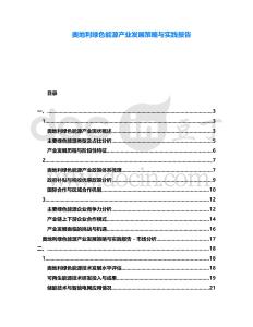 奧地利綠色能源產業(yè)發(fā)展策略與實踐報告