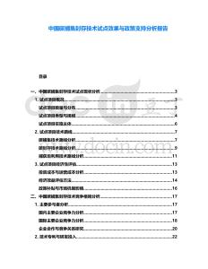 中國碳捕集封存技術(shù)試點效果與政策支持分析報告
