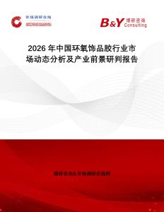 2026年中國(guó)環(huán)氧飾品膠行業(yè)市場(chǎng)動(dòng)態(tài)分析及產(chǎn)業(yè)前景研判報(bào)告