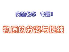 專題1 課題1 海帶中碘元素的分離及檢驗