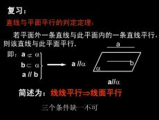 2.2.2平面與平面平行的判定