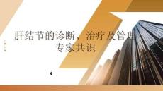 肝結節的診斷、治療及管理專家共識