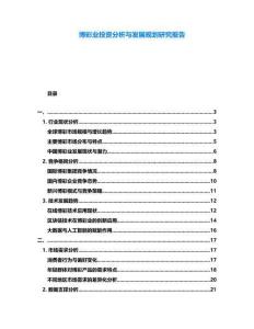 博彩業(yè)投資分析與發(fā)展規(guī)劃研究報(bào)告