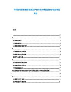 特克斯和凱科斯群島旅游產業市場評估投資分析規劃研究文獻