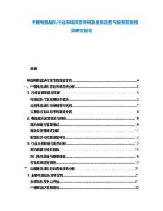 中國電競戰(zhàn)隊行業(yè)市場深度調(diào)研及發(fā)展趨勢與投資前景預測研究報告