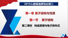 高中化學精品課件： 構造原理與電子排布式2